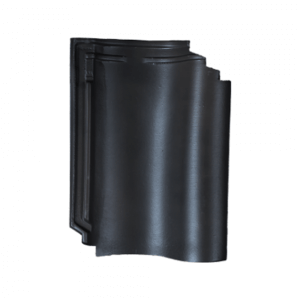 Monier OVH 206 zwart glazura dakpan