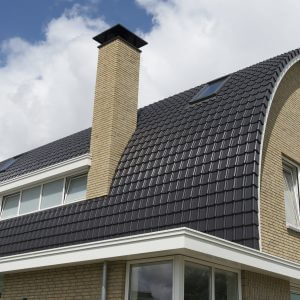 Monier Postel Orage antraciet vol donker dakpan