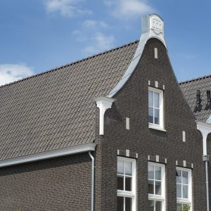 Monier OVH 206 blauw gesmoord dakpan