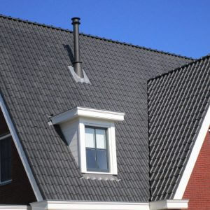 OVH Klassiek zwart satinet