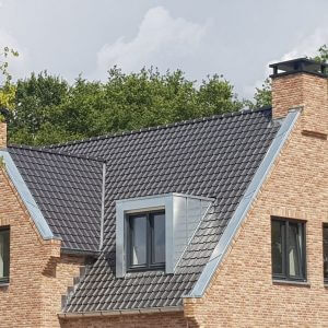 Monier Postel Orage antraciet vol donker dakpan
