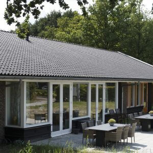 Monier OVH 206 blauw gesmoord dakpan