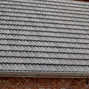 Nelskamp D-15-U Vlakke Mulden blauw gesmoord dakpan