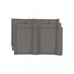 Nelskamp SP-10 dubbele Tuile du Nord blauw gesmoord dakpan